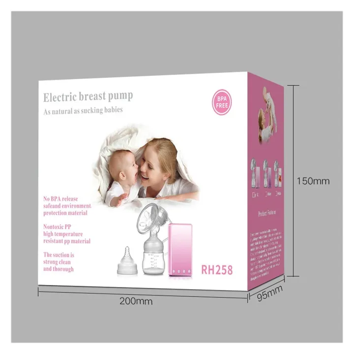 Electric%20Breast%20Pump%20RH258%20Intelligent%20Comfort%20with%20Massage%20Function%20-%20Image%203