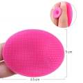 Baby Bath Brush Baby Cradle Cap Brush Silicone Massage Brush Silicone Scrubbers Exfoliator Brush. 