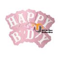 HAPPY BIRTHDAY card BANNER set 13pcs..