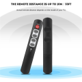 Universal Learning Remote Control Large Buttons Designed for Seniors Elderly, for TV STB HiFi IR Devices Via Programming. 