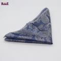 Men's Luxury Polyester Yarn Handkerchief Paisley Suit Pocket Square. 