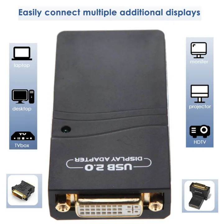 External%20Graphic%20Video%20Adapter%20USB%202.0%20to%20DVI/VGA/-Compatible%20Multiple%20Monitors%20Display%20Extend/Mirror%20for%20Windows%20Durable%20Easy%20Install%20-%20Image%208