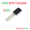 D400 Low-Frequency Power NPN Transistor-15Pcs. 