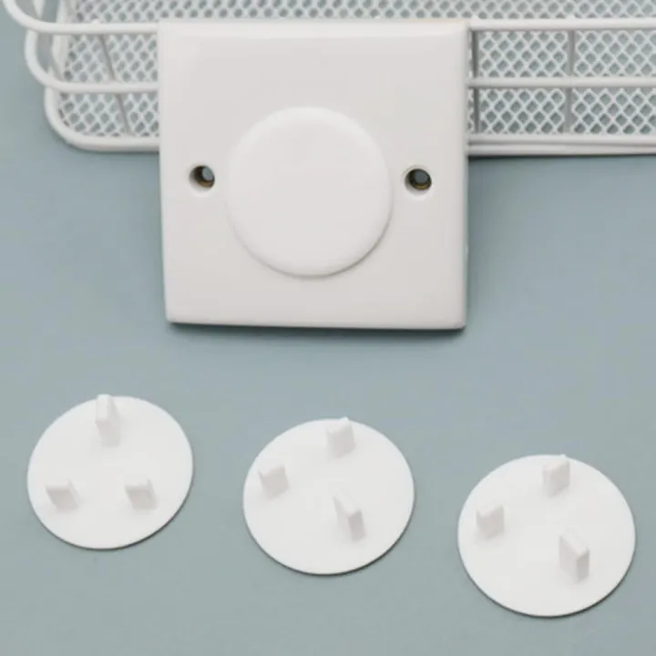 Plug%20Socket%20Covers%20White%20Baby%20Home%20Safety%20Outlet%20Covers%20Child%20Proof%20Plug%20Socket%20Protectors%20Guards%20Caps%20to%20Prevent%20Electric%20Shock%205pcs%20-%20Image%206