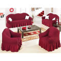 Turkey Elastic Sofa Cover (3Seats+2Seats+1Seats+1Seat) Maroon Color Easybazar Bd. 