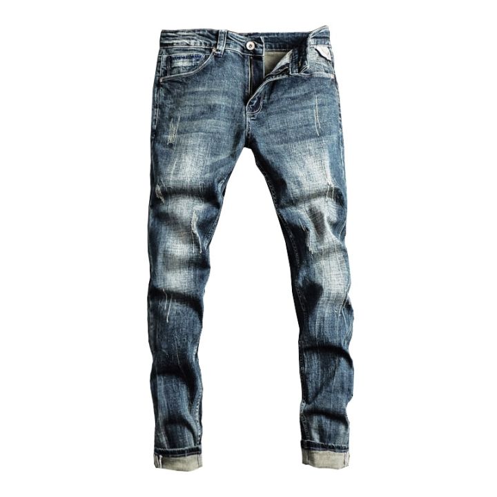 Italian%20Style%20Fashion%20Men%20Jeans%20Retro%20Blue%20Elastic%20Slim%20Fit%20Ripped%20Jeans%20Men%20Trousers%20Vintage%20Designer%20Casual%20Denim%20Pants%20Hombre%20-%20Image%202
