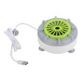 Fruit Cleaner Device 10W Safety USB Plug Strong Adsorption Upgraded Water Spinner Fruit and Vegetable Washing Machine for Home.