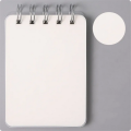 80 Page Spiral Mini Memo Pad Book Coil Notebook Blank Paper Journal Diary Sketchbook for School Supplies Stationery.