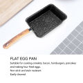 Frying Pan, Non Stick Square Japanese Omelette Pan for Breakfast. 