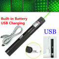 2000-5000M Laser Flashlight 532nm Laser 303 Green Laser Pointer Pen Rechargeable Adjustable Focus Outdoor Travel Indicator 18650 Battery. 