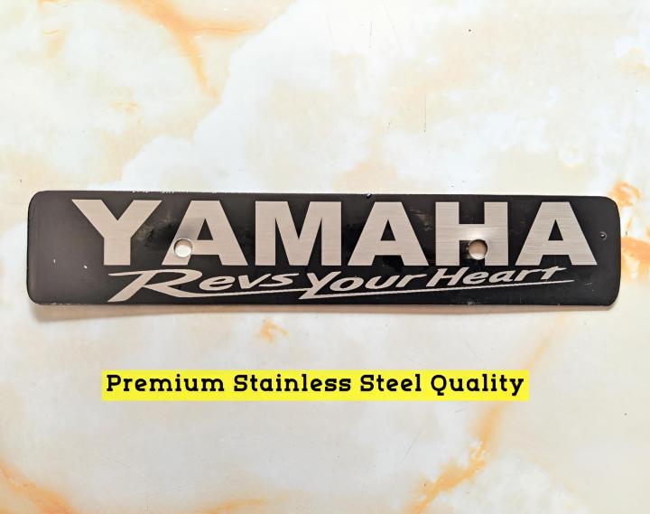 Yamaha%20Front%20Name%20Plate%20Stainless%20Steel%20With%20Laser%20Marking%20Brand%20Name%20-%20Image%202