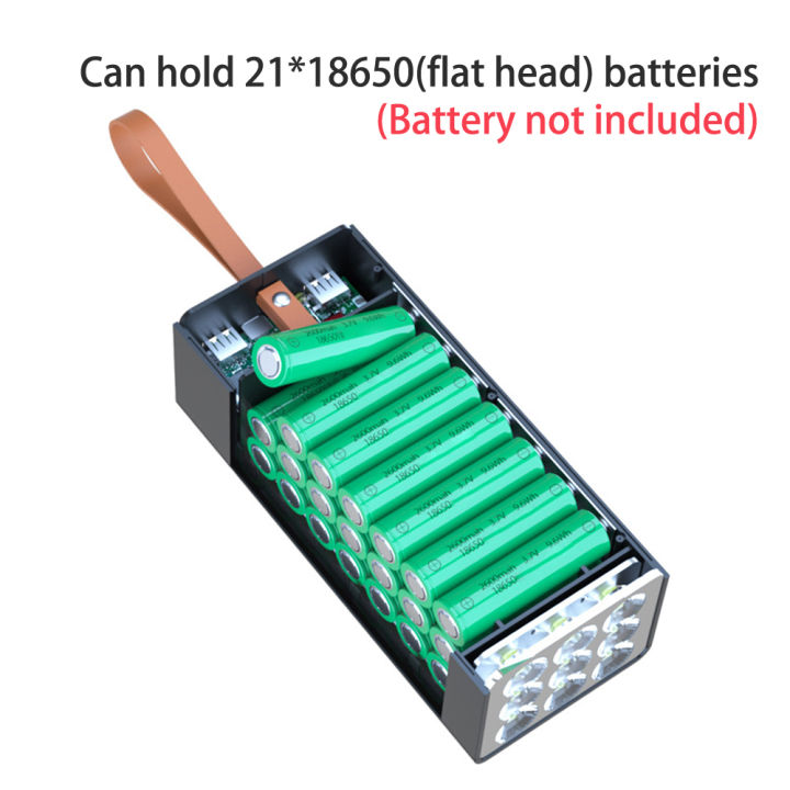 21x18650%20Battery%20Power%20Bank%20Case%20Charger%20Box%20Holder%20Super%20Headlights%20Detachable%20DIY%20Mobile%20Power%20kit%20Charging%20Bank%20Shell%20-%20Image%205