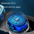 M45 TWS Wireless Earbuds Mecha Display Gaming Bluetooth Headset. 