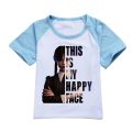New Kids Wednesday Addams Clothes Sets Girls Summer Clothing Short Sleeve Print Sport Suits Children T-shirt + Pants Outfits. 