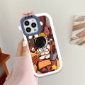 【3C VictoryEagle】Hontinga for OPPO Pro 5G Reno8 5G Reno7 With 5G Back Cover Cartoon Phone Case Monster Hard Mobile Cover. 