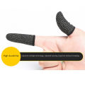 5 Pair Mobile Game Controller Finger Sleeve Sets, Anti-Sweat Reusable Waterproof Breathable Full Press Screen Finger Set.
