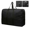 Large Capacity Folding Duffle Bag Travel Clothes Storage Bags Zipper Oxford Weekend Bag Thin Portable Moving Luggage Hand Bag.