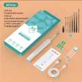 Smart Visual intelligent Ear Cleaner earpick NE series High Precision Ear Wax Removal beauty Tool with Camera LED Light Wireless Otoscope Smart Ear Cleaning Kit.