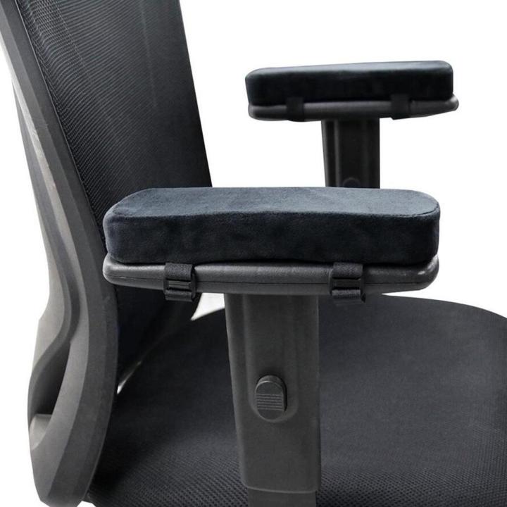 Set of 2 Memory Foam Chair Armrest Pads Elbow Pillows Cushion Pad for Office