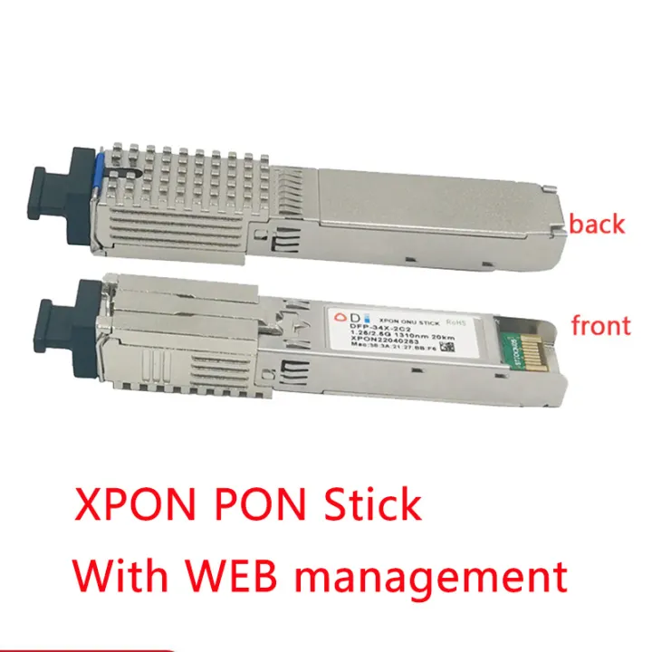 Computer%20Ethernet%20Connector%20XPONStick%202.5G/1.25G%20SFP%20%20ONU-ONT%201310nm%20-%20Image%202