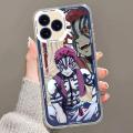 Demon Slayer Muzan Kokushibo Douma Phone Case For iPhone 7 8 SErelax2020 X XS XR 11 12 13 14 15 Pro Max Mini Plus Transparent Shell. 