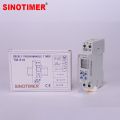 SINOTIMER TM610 Programmable Timer Switch LCD Display 18mm Single Module Din Rail 220V External Trigger Switch.