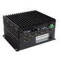 Fanless Industrial Computer, 6/7/8th Gen. Core i3/i5/i7 U Processor, 6*COM, 8*USB, 2*GLAN, 2*PCI Slot, 8GB RAM, 256GB SSD. 