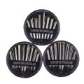 【Fashion】Upscaled Quality - 30Pcs/Box Large Hole Needles Hand Sewing Disk Needle Box Sewing Needle Set Tool Innovative. 