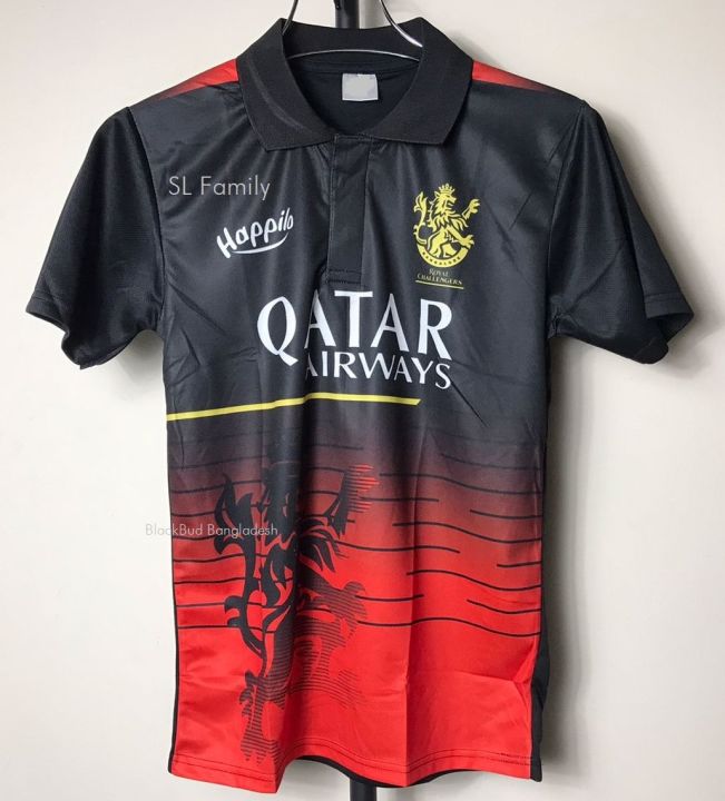 IPL%20RCB%20Royal%20Challengers%20Bangalore%202023%20New%20Jersey%20With%20Collar%20Short%20Sleeves%20-%20Image%203