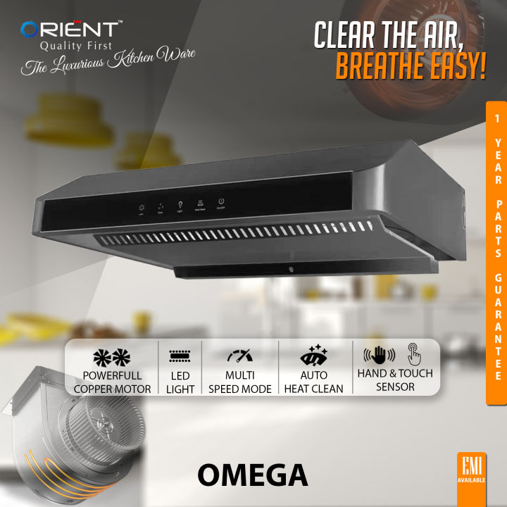 Orient Auto Heat Clean CHIMNEY KITCHEN HOOD