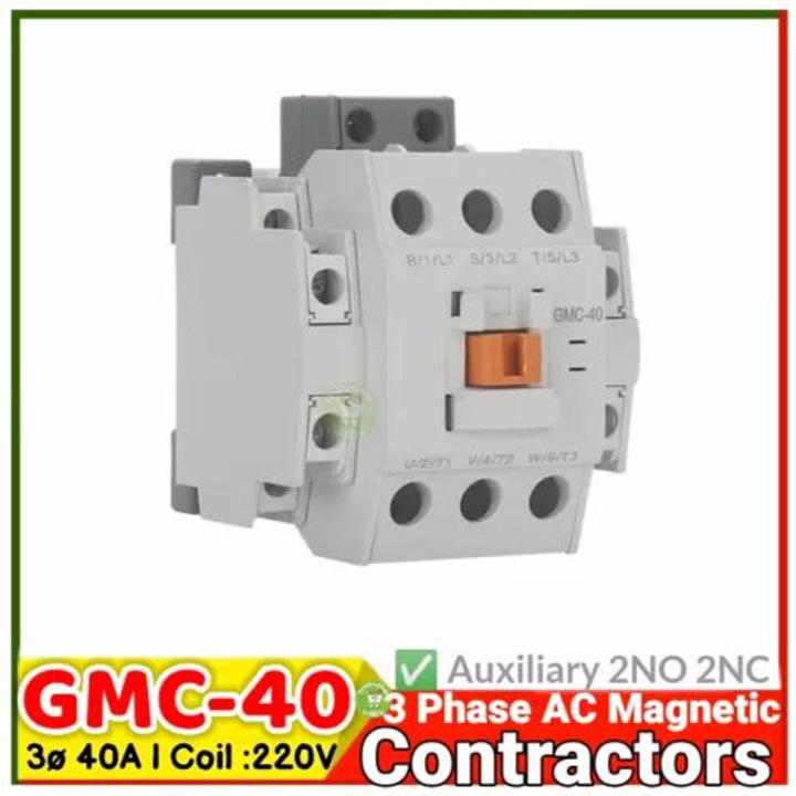 AC Magnetic Contactors GMC-22 GMC-40 3P AC 440V Copper coil Voltage AC ...
