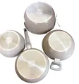Kiam 7 Piece Ceramic Coating Granite Non Stick Cookware Set (Induction Bottom).
