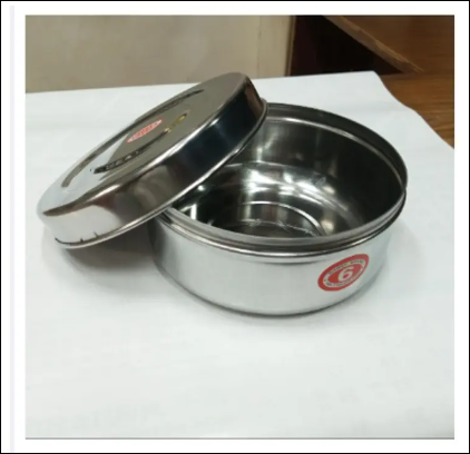Stainless Steel Tiffin Box Big Size 1 Pcs