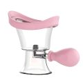 Silicone Eye Wash Cup Eye Cleaner Cup Manual Air Pressure Eye Cleaning Cup Eye Cup for Effective Eye Cleansing Eye Shaped Rim JokeT.