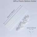 Latex Balloon Stick Support White Balloons Holder Sticks With Cup Birthday Party Decor Kids Wedding Birthday Party Baby Shower. 