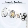 QCY Melobuds N50 Wireless Earbuds 45dB ANC BT 5.4 6 Mics Clear Call Multipoint Connection Up to 28 Hours Playback IPX4 68ms Low Latency App Support In-ear Headphones Wireless Bluetooth Earphones for Men and Women. 