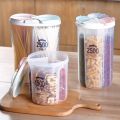 【happy one】Home Kitchen Food Beans Storage Bottles Boxes Container Sealed Jar Home Storage Organizer.