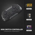 Mini Wireless Controller, Remote for Anki,Switch/OLED, Windows,MacOS and Android with Cable and Strap,Designed for Classic Games. 