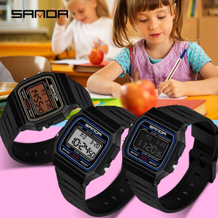 BASID%20Sport%20Men's%20Watch%20Kids%20Boys%20Girls%20Child%20Wrist%20Watches%20Waterproof%20For%20Birthday%20Gifts%20Digital%20Clocks%20Children%20Back%20Light%20-%20Image%203