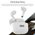 (New)Lenovo LP40 True Wireless Headphones BT 5.1 Mini Earbuds Sweatproof Sport Headset Touch Control In-ear Earphones with Mic.