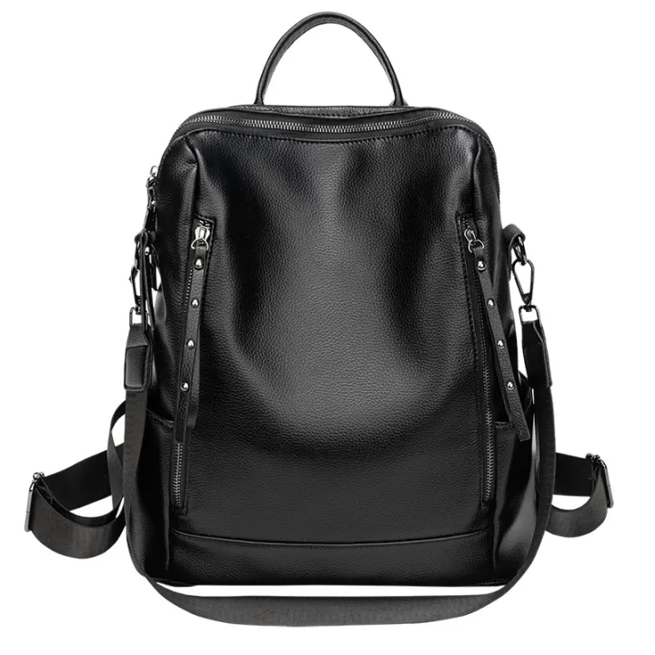 Women's%20bapa%202023%20new%20orean%20ersion%20retro%20large%20capty%20soft%20leather%20texture%20casual%20outdoor%20trael%20bapa%20women's%20bag%20-%20Image%205