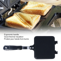 1 Piece Double Sided Sandwiches Maker, Campfire Cooking Equipment Camping Pie Aluminum Alloy. 
