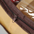 Transparent Shoe Box Protective Household Moisture-Proof Shoe Storage Bag Nonwoven 12 Grid Shoes Organizer for Closet.