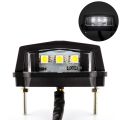 3 LED Motorcycle Tail License Plate Brake Number Plate Light. 