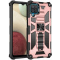 【Pioneer Gong】Armor Phone Case For Samsung Galaxy A52 A72 A32 5G A12 A02S A02 M02 A42 With Metal magnetic Rugged Bracket Protector Back Cover. 