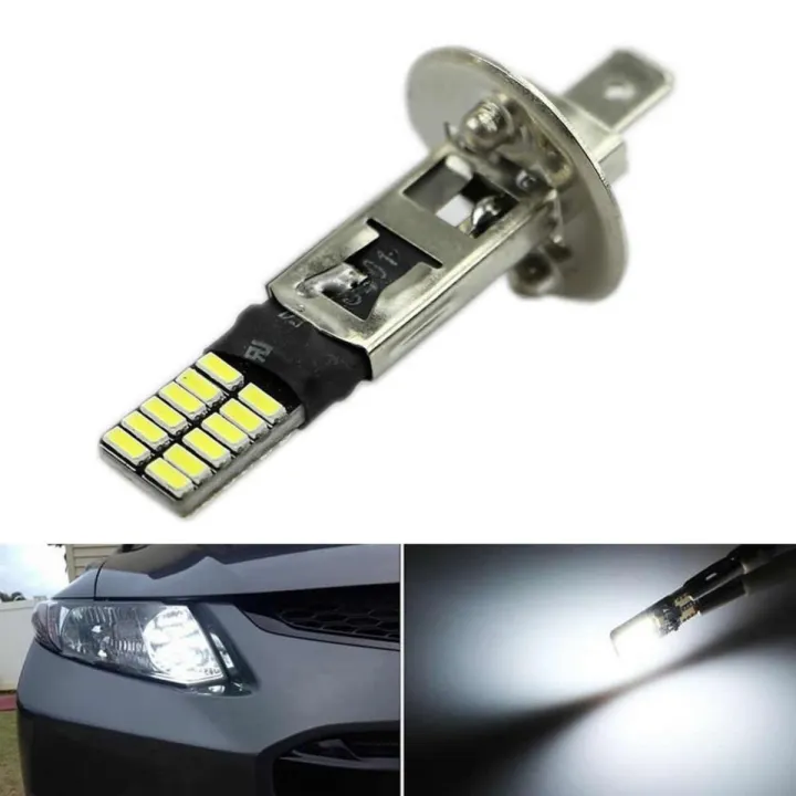 24-smd-4014 H3 6500k For Hid Xenon White Led Bulbs For Fog Lights Or Driving Lam | UK