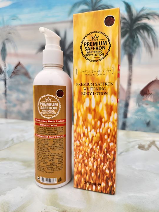 Premium Saffron Whitening Body Lotion