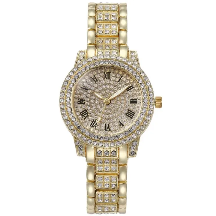 Diamond-encrusted%20Ladies%20Quartz%20Watches%20Steel%20Bracelet%20Personality%20Fashion%20Wristwatch%20Women's%20Jewelry%20Watch%20-%20Image%209