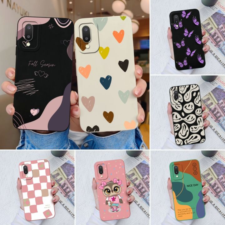 For Samsung Galaxy A02 A02S M02 M02S Phone Case Camera Protection Soft Liquid Silicone Back Cover For Samsung A M 02 S TPU Shell