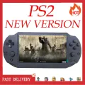 New Version PS2 Handheld Game Console Double Joystick DIY GAME BOY Modified by Motherboard NO Raspberry Pi Not. 